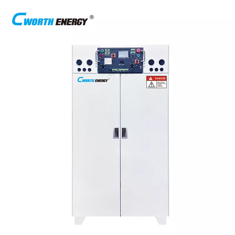 Cworth 150kWh industrial BESS battery energy storage system supplied in Uganda with 8-year warranty